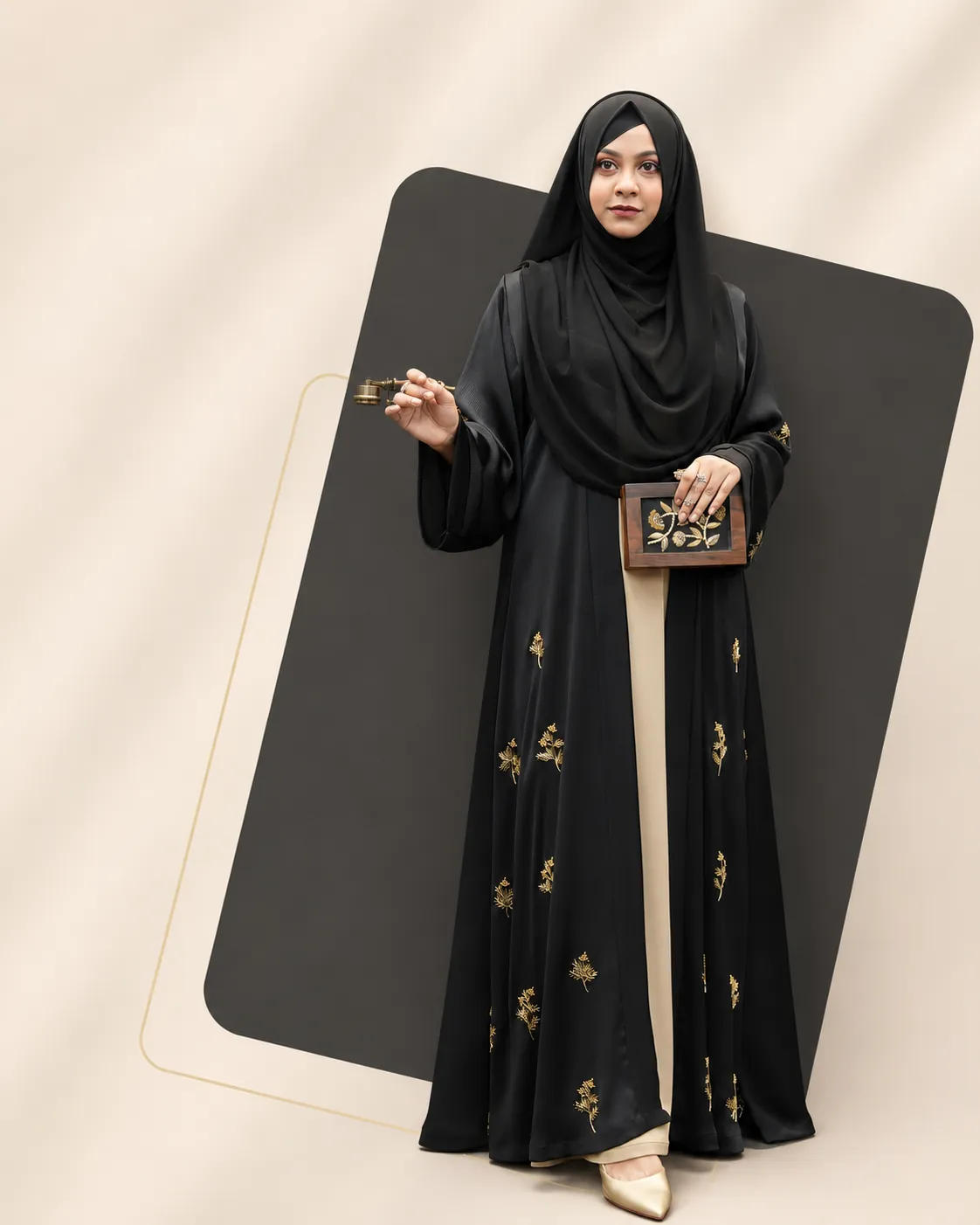 Festive Karchupi Special Abaya